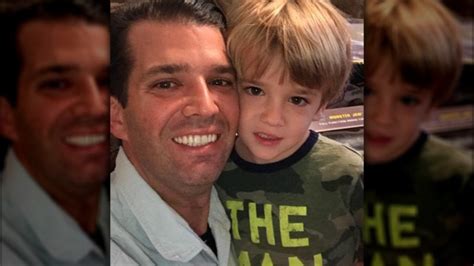 Donald Trump Jr. Welcomes Son Spencer Frederick .